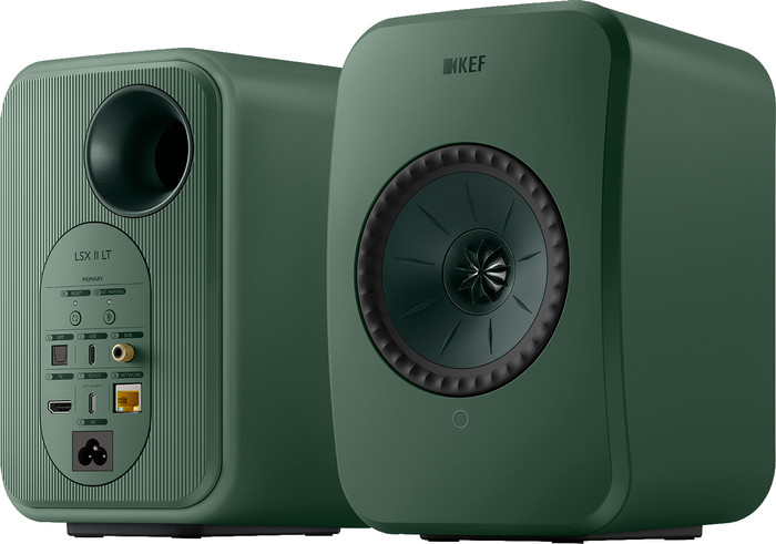 KEF LSX II LT Green Coolblue WiFi speakers