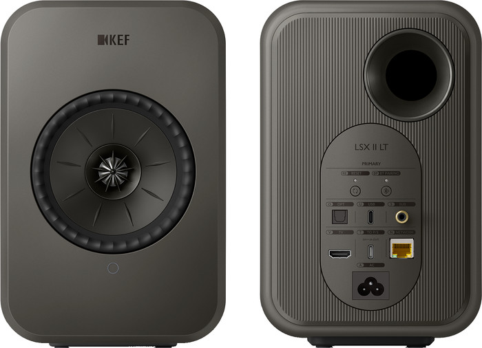 KEF LSX II LT Gray front