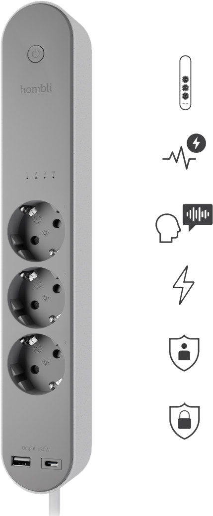 Hombli Smart Power Strip visual supplier