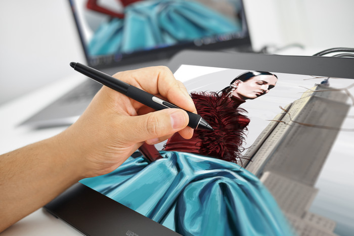 Wacom Cintiq Pro 16 (2021) product in gebruik