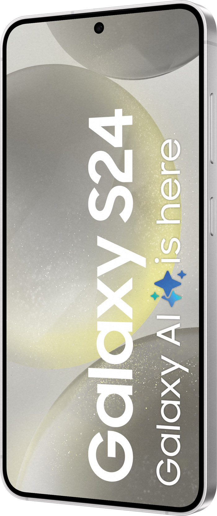 Samsung Galaxy S24 256GB Grijs 5G + Samsung Snellader 25 Watt voorkant