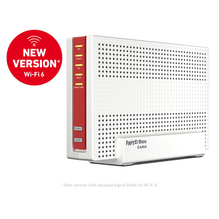 AVM FRITZ!Box 6690 Cable International + FRITZ!Repeater 1200 AX International 2-pack visual leverancier