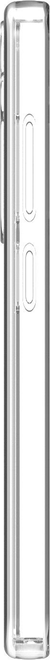 BlueBuilt Samsung Galaxy S24 Back Cover Transparent left side