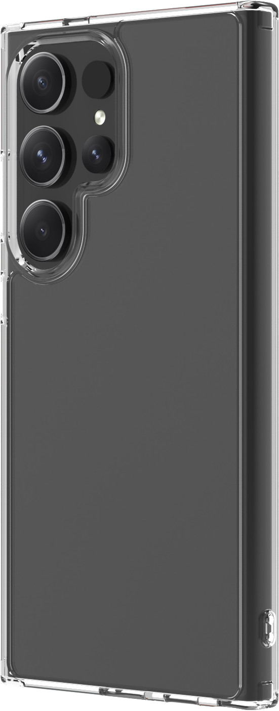 BlueBuilt Protective Back Cover Samsung Galaxy S24 Ultra Transparant rechterkant