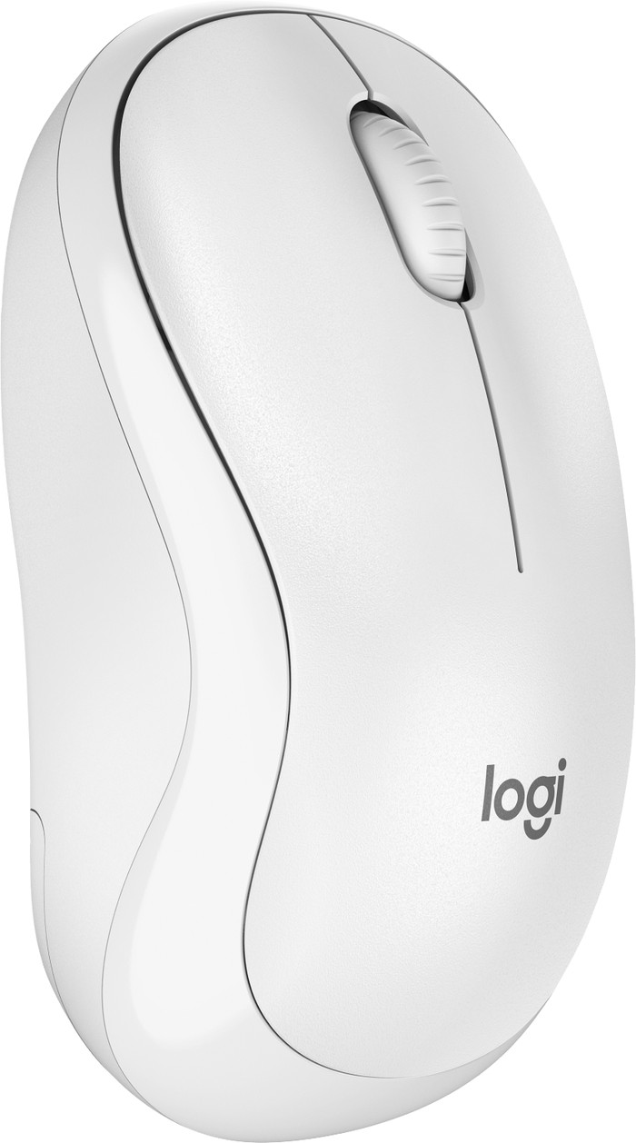 Logitech MK295 Silent Draadloze Toetsenbord en Muis Wit QWERTY linkerkant