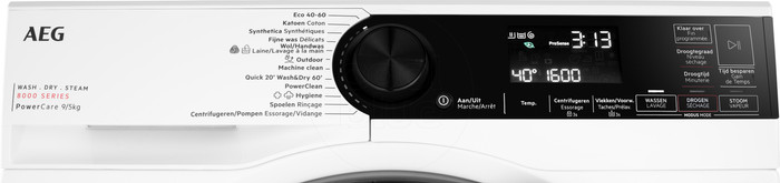 AEG LWR85R966 PowerCare - 9/5kg detail