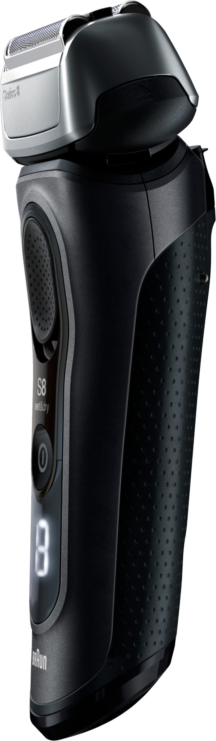 Braun Series 8 8560cc Black left side
