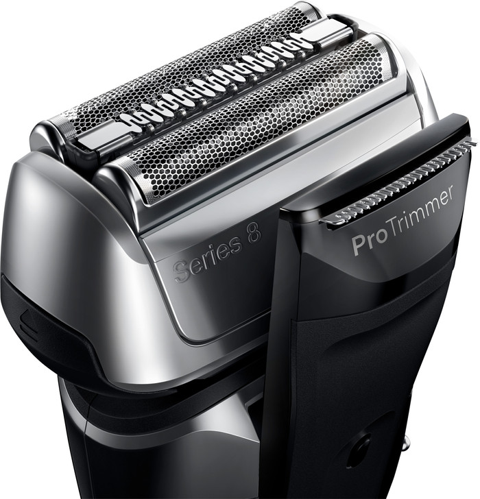 Braun Series 8 8560cc Black detail