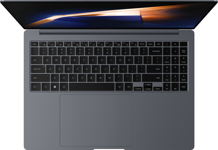 Samsung Galaxy Book 4 Pro NP964XGK-KG1NL QWERTY top