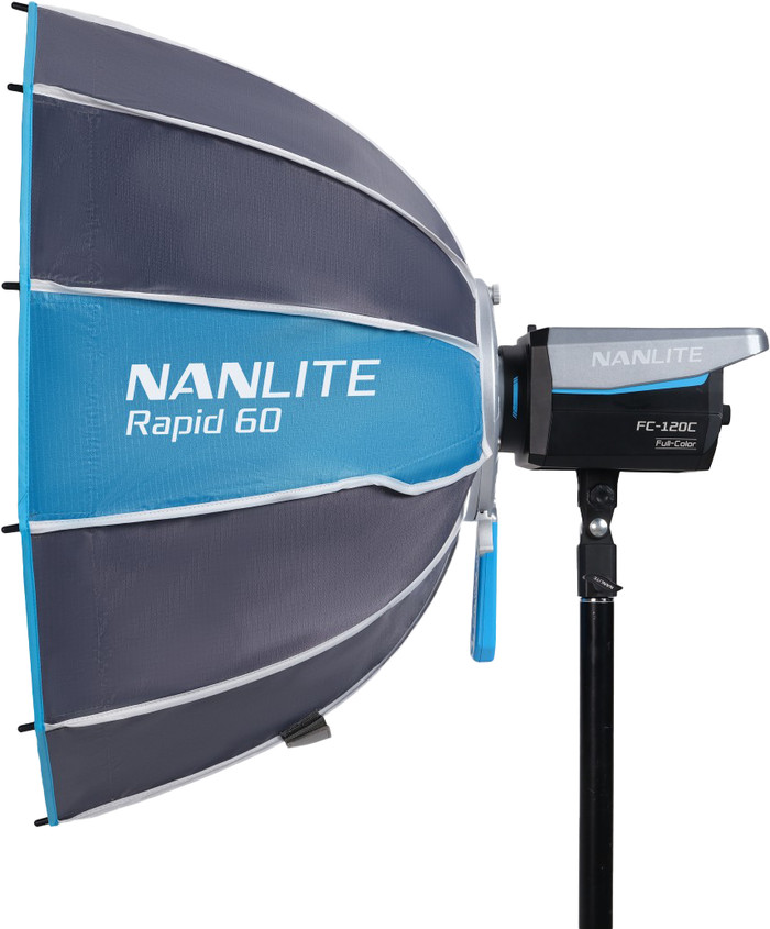 Nanlite Rapid 60 FM Mount Softbox right side