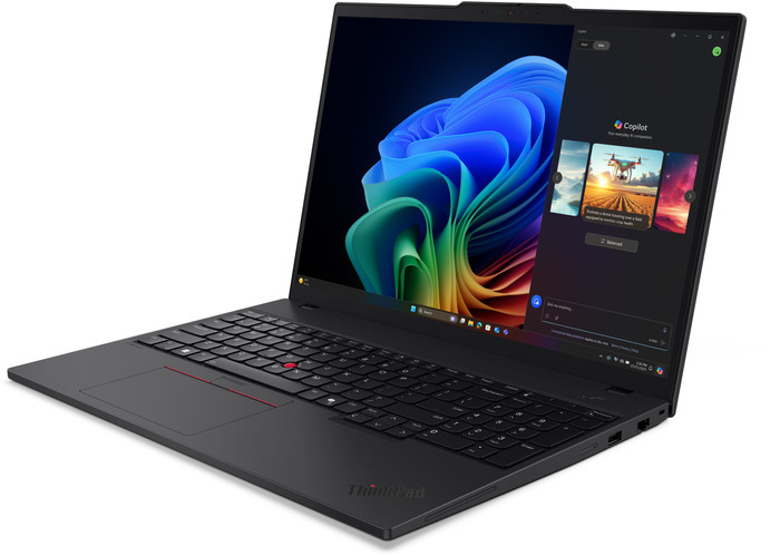 Lenovo ThinkPad T16 Gen 4 (AMD) Copilot+ PC - 21QN001WMH QWERTY rechterkant