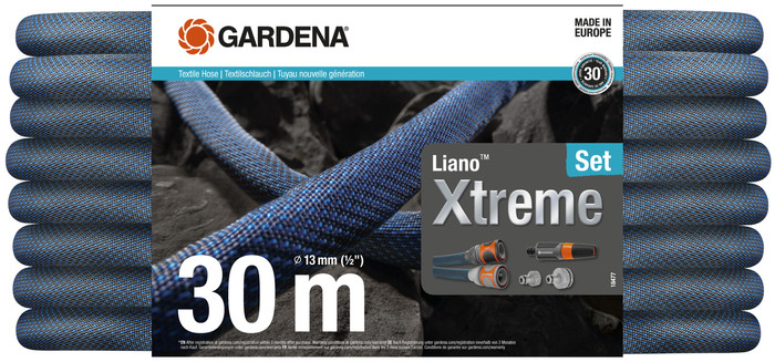 Gardena Tuyau en Textile Liano Xtreme 30 m Set avant