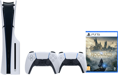 PlayStation 5 Slim Disc Edition + Hogwarts Legacy + Extra Controller Wit Main Image