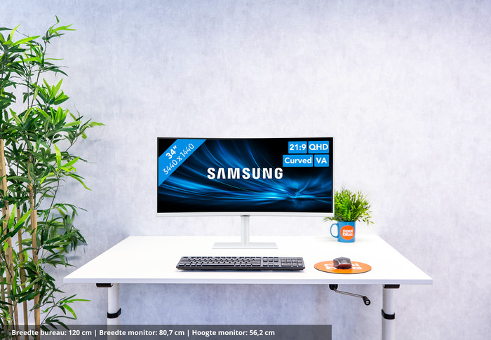 Samsung ViewFinity S6 LS34C650TAUXEN visual Coolblue 1