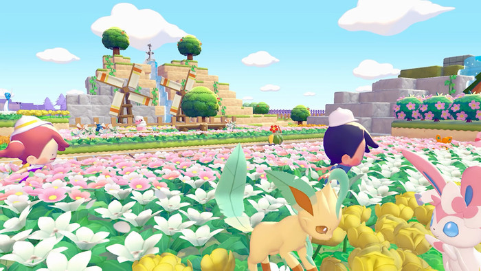 Nintendo Switch 2 + Pokémon Pokopia product in gebruik