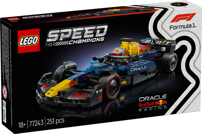 LEGO Speed Champions Oracle Red Bull Racing RB20 F1 Race Car 77243 packaging