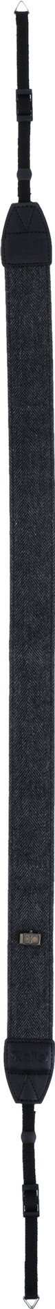 Rollei Camera Strap Zwart voorkant