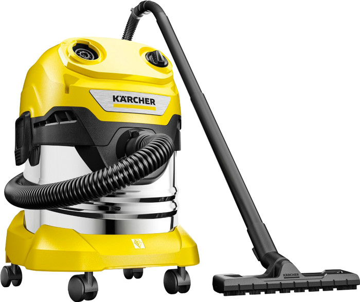 Kärcher WD 4 S V-20/5/22 + Kärcher Vacuum Cleaner Bag for WD 4/5/6 (4x) left side