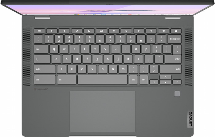 Lenovo IdeaPad Flex 5 Chromebook Plus 14IRU7 83EK000EMH bovenkant
