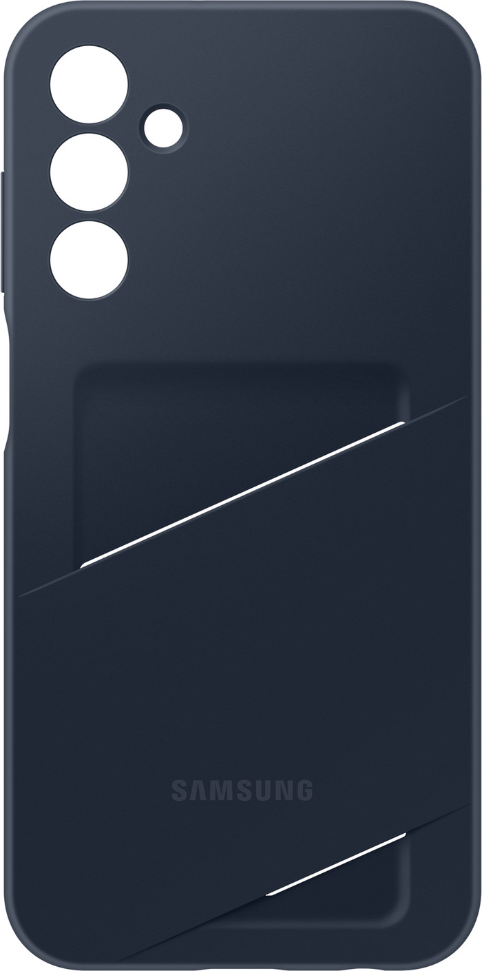 Samsung Galaxy A15 4G/5G Card Slot Back Cover Donkerblauw achterkant