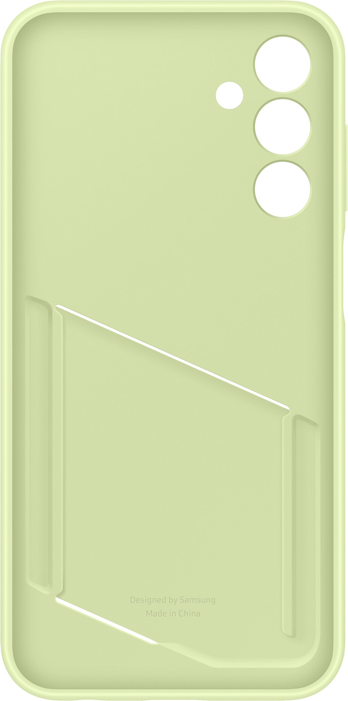 Samsung Galaxy A15 4G/5G Card Slot Back Cover Geel voorkant