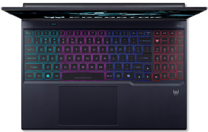 Acer Predator Helios Neo 16 PHN16-I31-7683 bovenkant