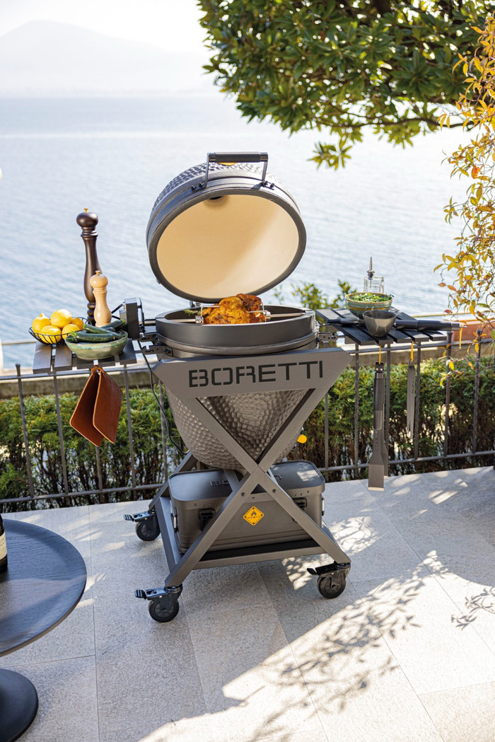 Boretti Ceramica Large rotisserie product in gebruik