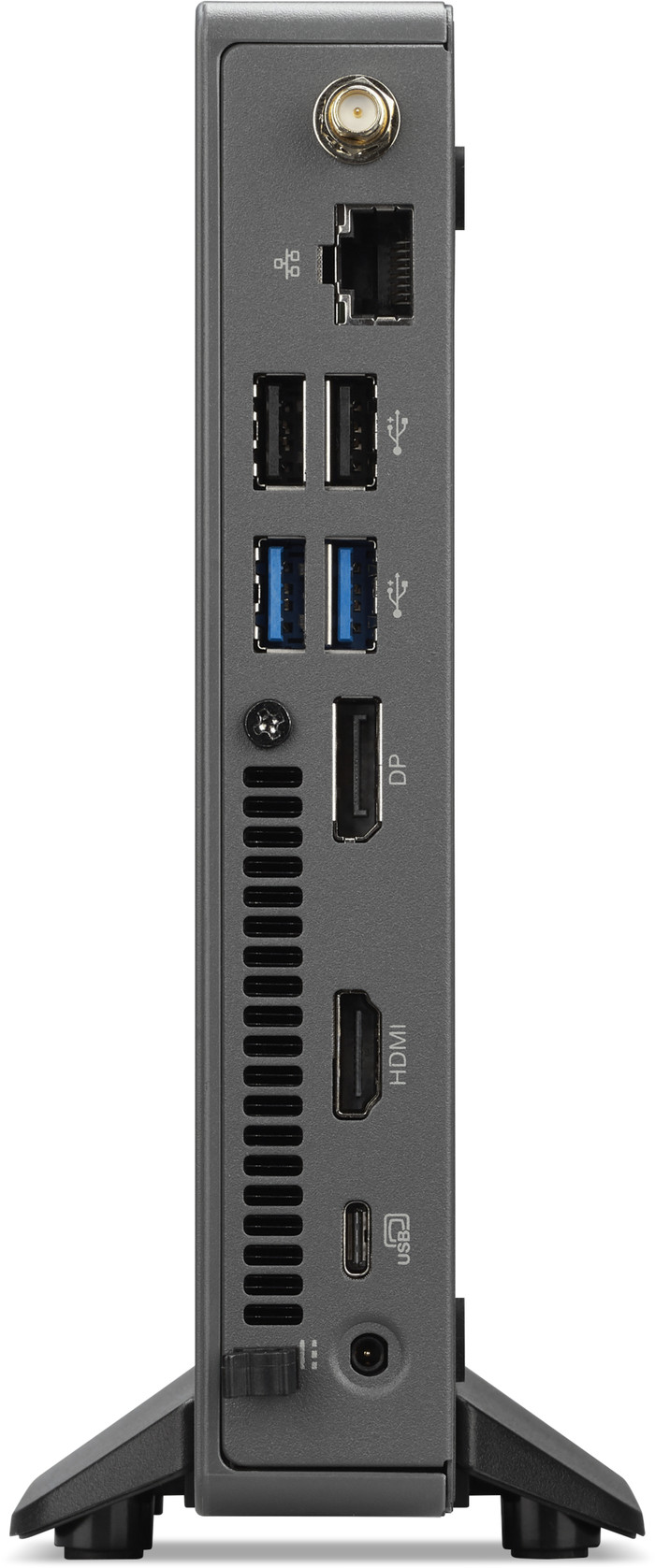 Acer Veriton N2595GT Mini PC I5518 achterkant