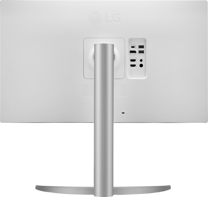 LG 27UP83AK-W achterkant