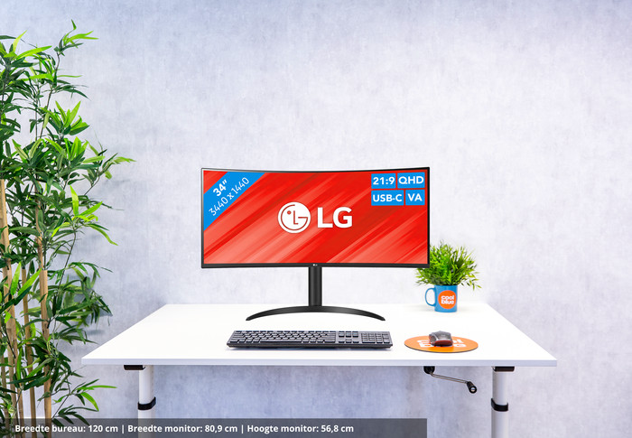LG UltraWide 34WR55QK visual Coolblue 1
