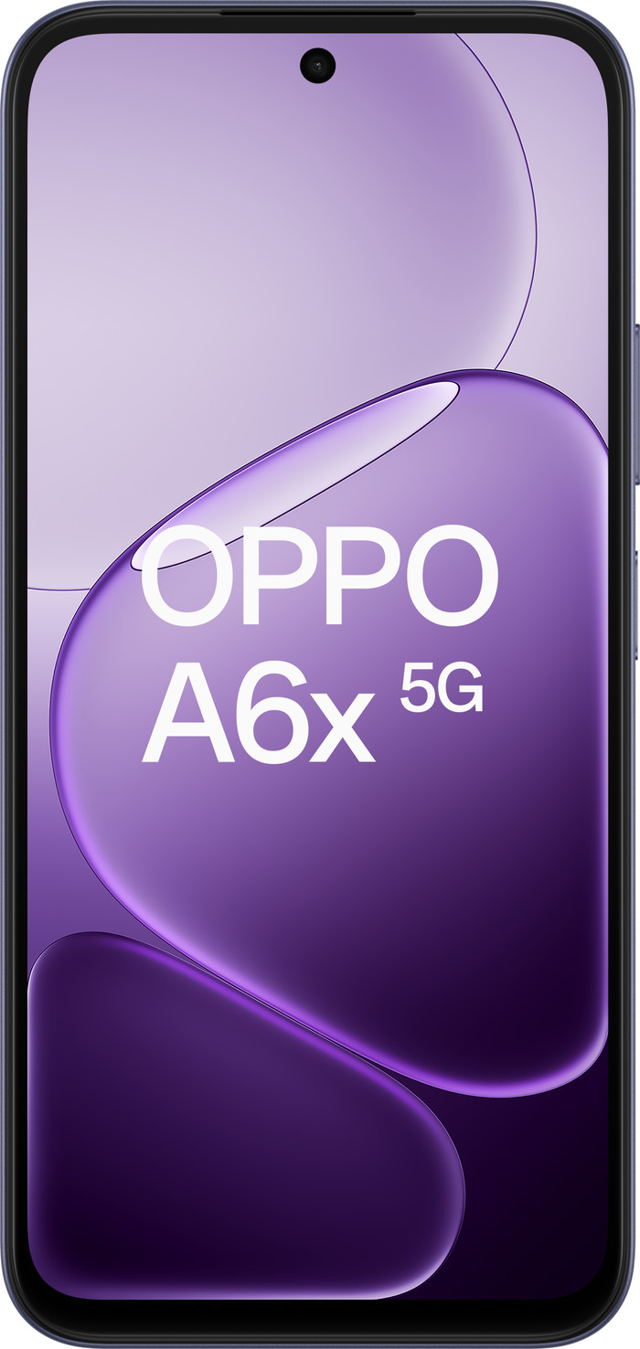 OPPO A6x 128GB Paars 5G voorkant