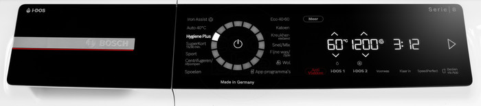 Bosch WGB244A5NL i-DOS detail