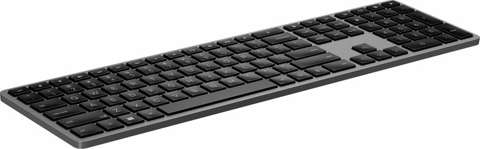HP 975 Dual-Mode Draadloos Toetsenbord Zwart QWERTY linkerkant