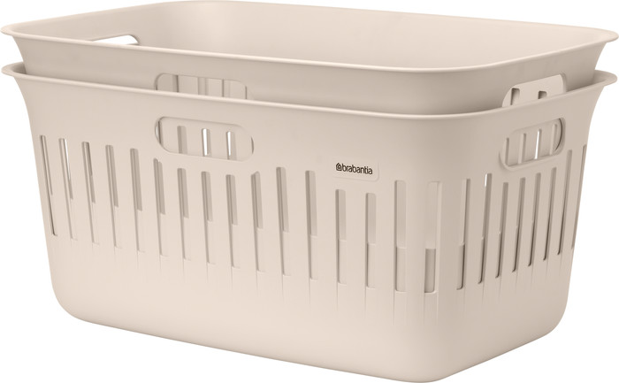Brabantia Collect-It Laundry Basket 40L - Set of 2 - Beige Main Image