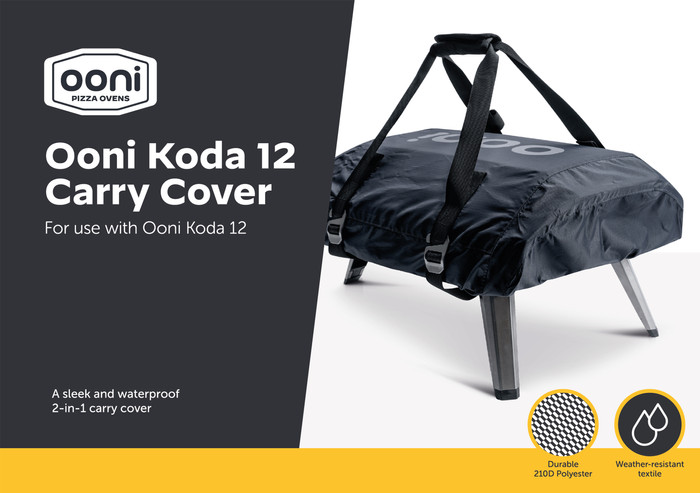 Ooni Pizza Oven Carrying Bag and Cover Koda 12 packaging