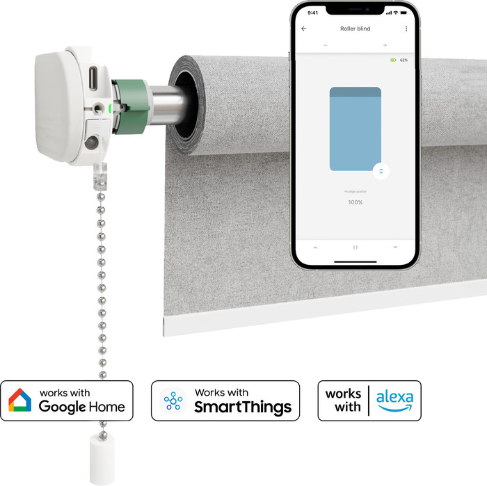 MotionBlinds Retrofit Rolgordijn motor 2-Pack voorkant