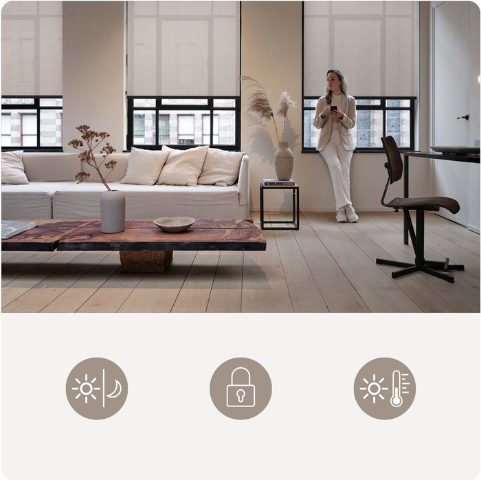 MotionBlinds Retrofit Roller Blind Motor with Bluetooth visual supplier