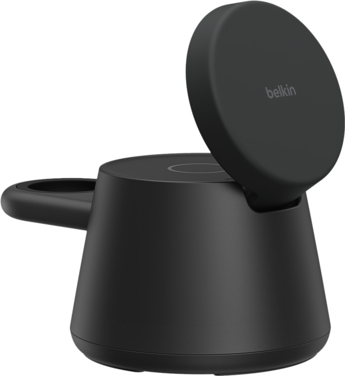 Belkin UltraCharge Modulair Draadloos Oplaadstation Qi2 25W Zwart detail