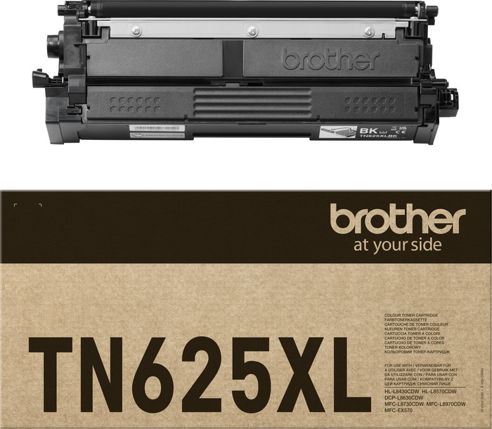 Brother TN-625 XL toner zwart verpakking