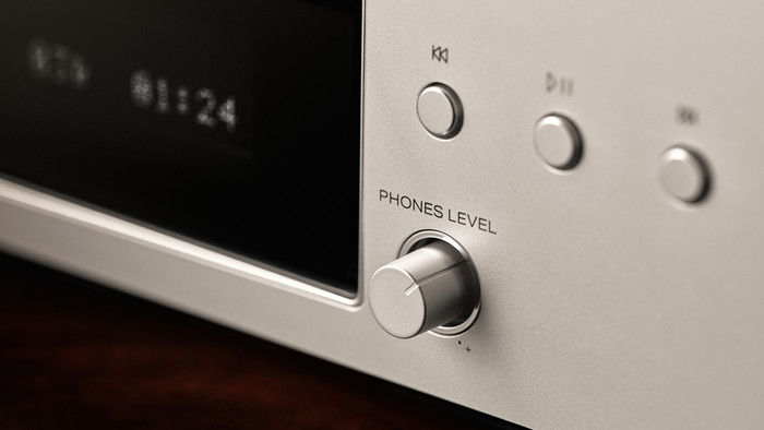 Marantz CD 70 Zilver detail