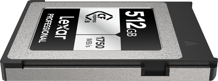 Lexar Professional SILVER 512GB CFexpress Type B top