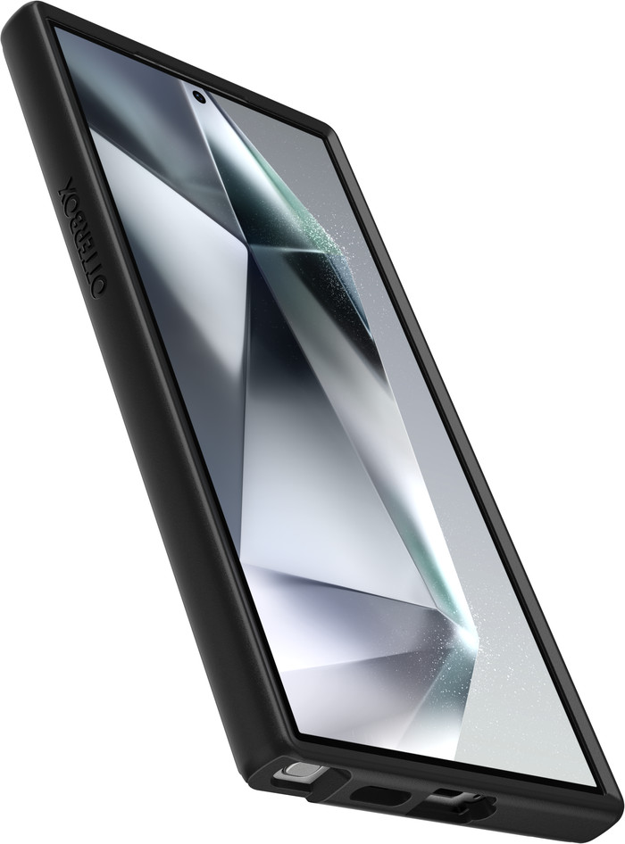 Otterbox Symmetry Samsung Galaxy S24 Ultra Back Cover Zwart voorkant
