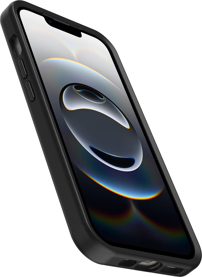 OtterBox Symmetry Apple iPhone 15 Back Cover Zwart Met MagSafe onderkant