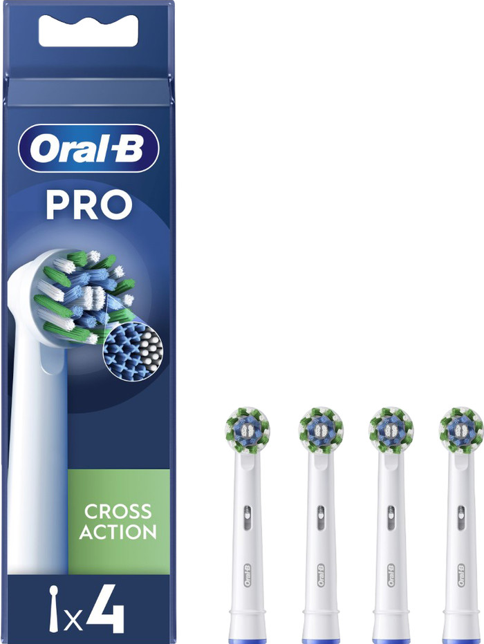 Oral-B Pro Cross Action White (4 units) Main Image