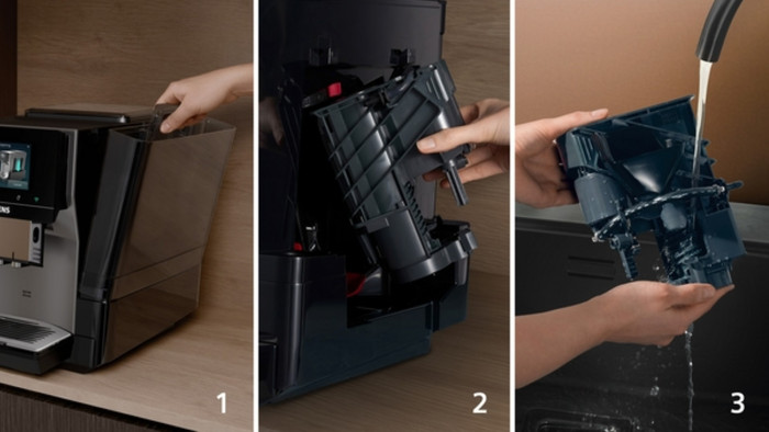 Siemens EQ700 TP7X5BM7 product in gebruik