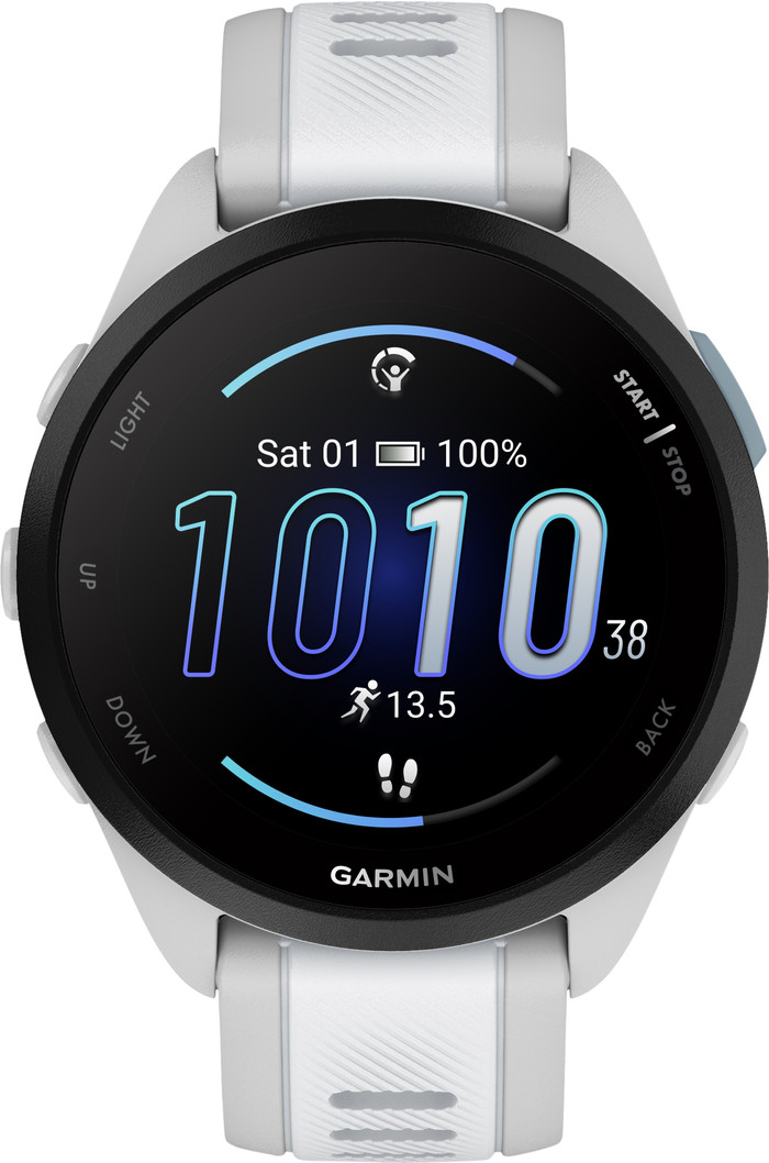 Garmin Forerunner 165 Grijs/Wit voorkant