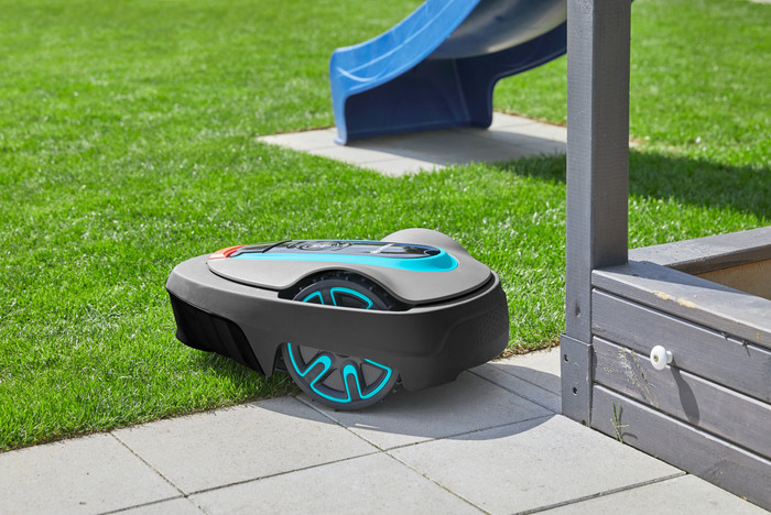 Gardena smart SILENO City 400 product in gebruik