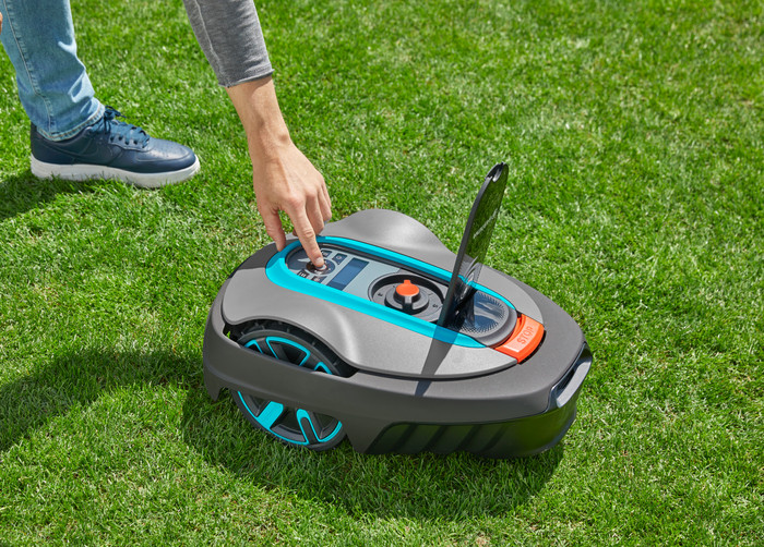 Gardena smart SILENO City 400 product in gebruik