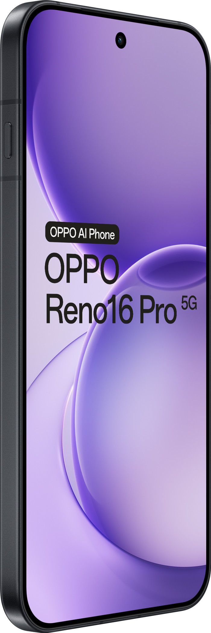 OPPO Reno16 Pro 512GB Zwart 5G voorkant
