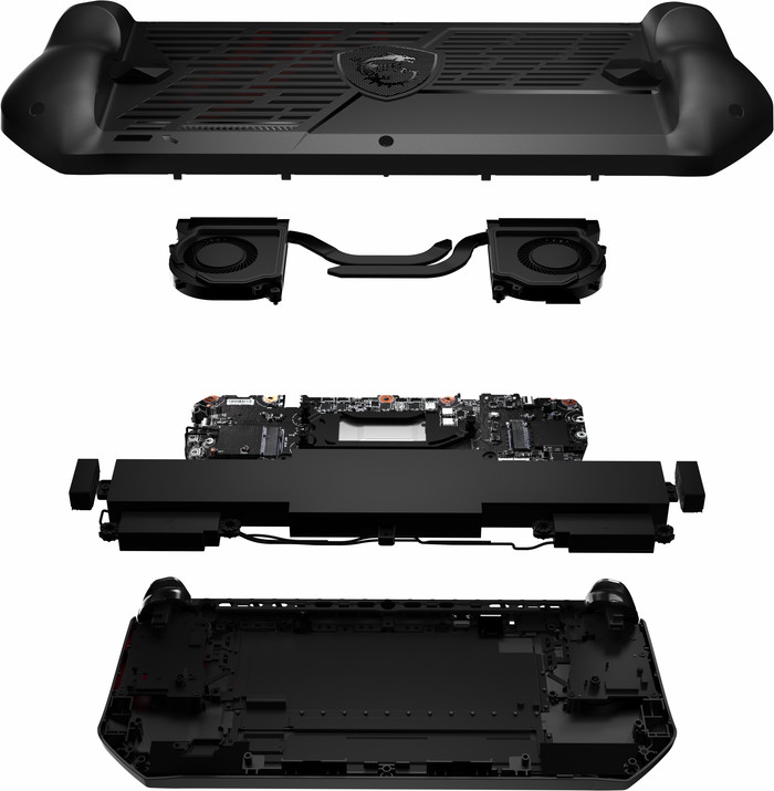 MSI Claw A1M Intel Core Ultra 5 135H 512GB detail